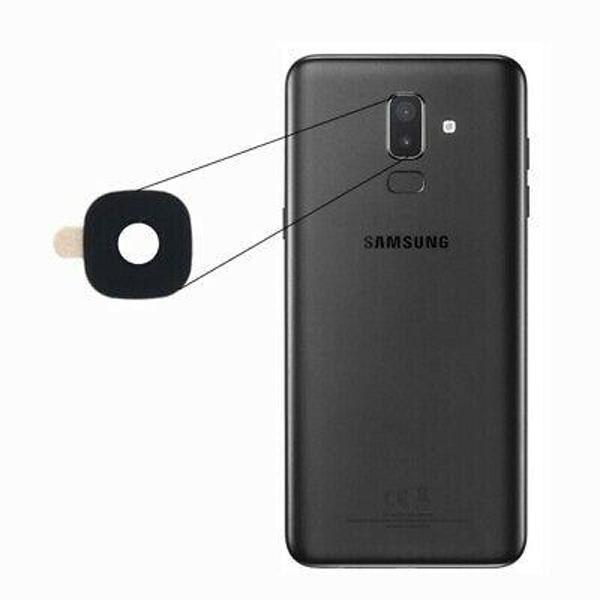 Samsung J600 J6 Arka Kamera Camı ( Çıtasız Sadece Cam) - Image 1