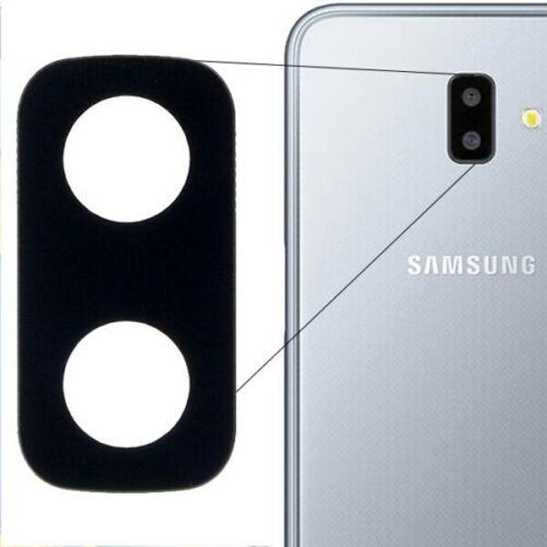 Samsung J610 J6 Plus 2018 Arka Kamera Camı ( Çıtasız Sadece Cam) - Image 1