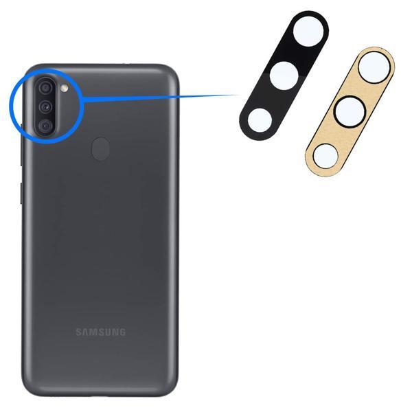 Samsung A115 A11 Arka Kamera Camı Lensi (Çıtasız Cam) - Image 1