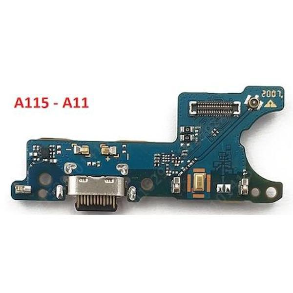 Samsung A115 A11 Usb Kulaklık Şarj Mikrofon Bordu Filmi Full - Image 1