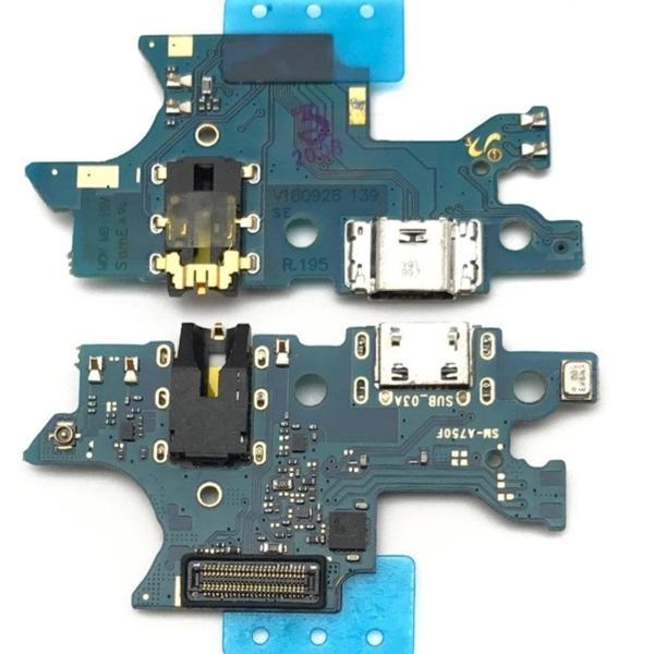 Samsung A750 A7 2018 Usb Kulaklık Şarj Mikrofon Bordu Filmi Full - Image 1