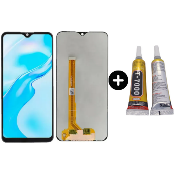 Vivo Y1S Uyumlu  Oled Lcd Ekran Dokunmatik + B7000 - Image 1