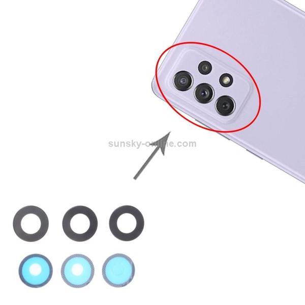 Samsung A725 A72 Arka Kamera Camı ( Çıtasız Sadece Cam) - Image 1