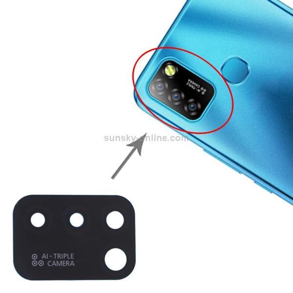 İnfinix Hot 10 Lite Arka Kamera Camı Lensi (Çıtasız Sadece Cam) - Image 1