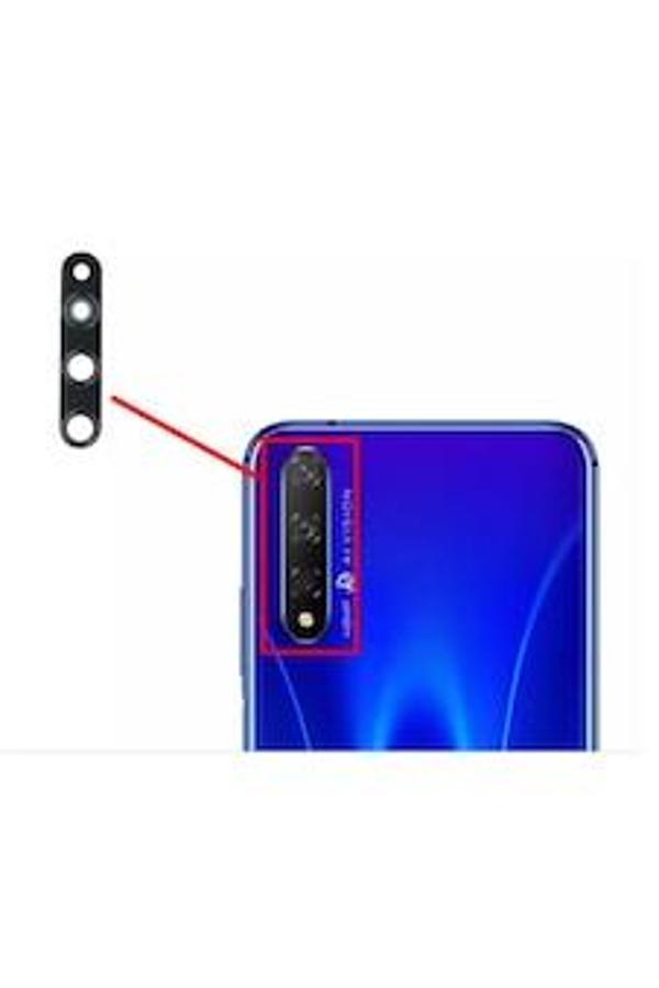 Huawei Honor 20/20 Pro Arka Kamera Camı Lensi (Çıtasız Cam) - Image 1