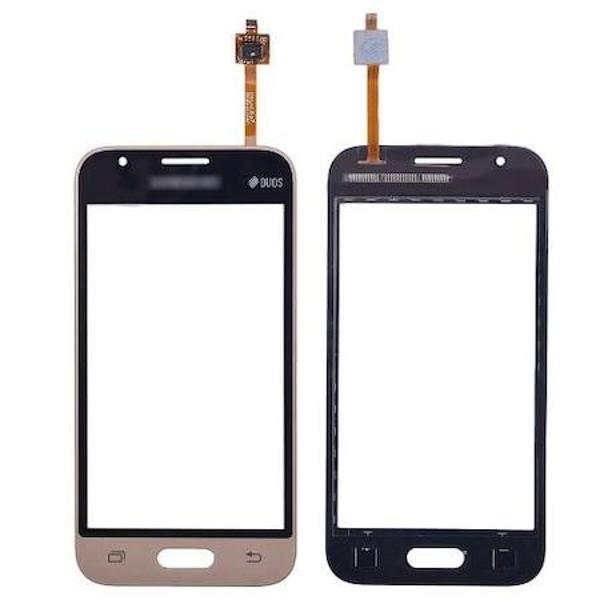 Samsung J106 J1 Mini Prime Dokunmatik Touch Ön Cam Lens Gold - Image 1