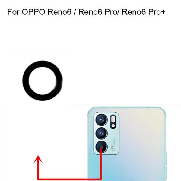 Oppo Reno 6 Arka Kamera Camı (Çıtasız Sadece Cam) - Image 1