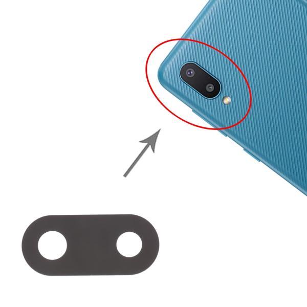Samsung A022 A02 Arka Kamera Camı ( Çıtasız Sadece Cam) - Image 1