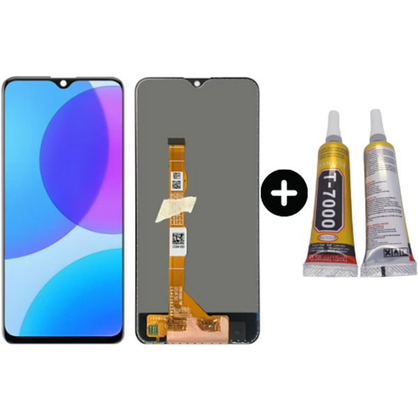 Vivo Y19 Uyumlu  Oled Lcd Ekran Dokunmatik + B7000 - Image 1