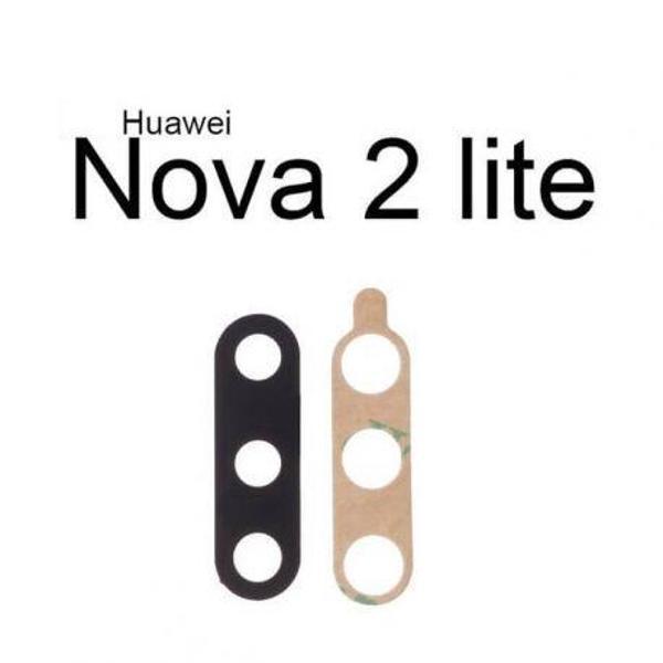 Huawei Nova 2 Lite Arka Kamera Camı Lensi (Çıtasız Cam) - Image 1