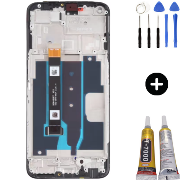 Realme 8 Uyumlu  OLED Lcd Ekran Dokunmatik + Montaj Seti - Image 1