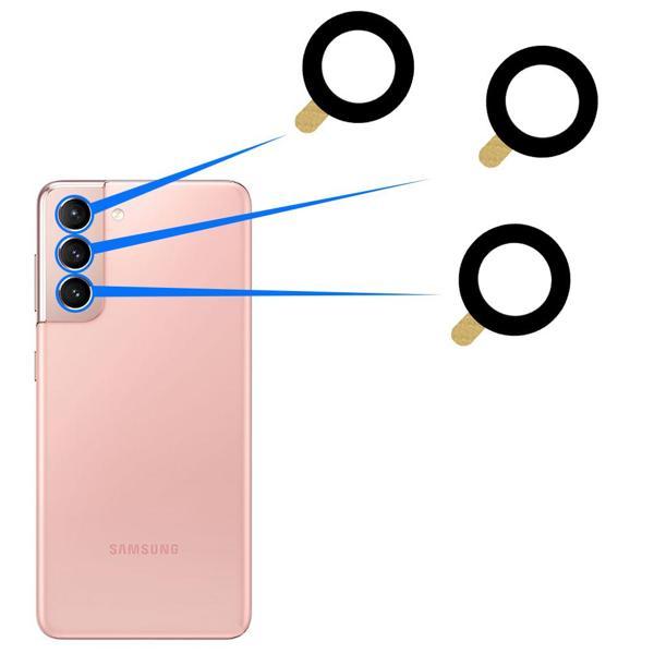 Samsung G991 S21 Arka Kamera Camı ( Çıtasız Sadece Cam) - Image 1