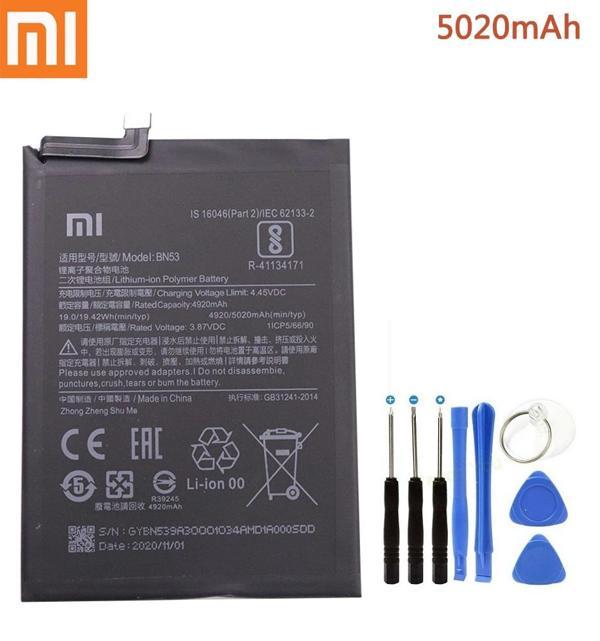 Xiaomi Redmi Note 9 Pro Batarya Pil ve Tamir Seti Bn53 - Image 1