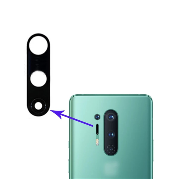 Oneplus 8 Pro Arka Kamera Camı Lensi (Çıtasız Sadece Cam) - Image 1