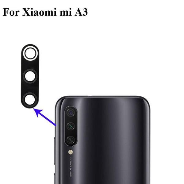 Xiaomi Mi A3 Arka Kamera Camı (Çıtasız Sadece Cam) - Image 1