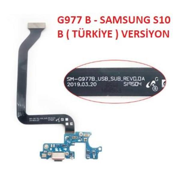 Samsung G977B S10 Usb  Şarj Mikrofon Bordu Filmi Full - Image 1