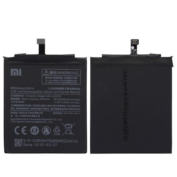 Xiaomi Redmi 5A Bn34 Batarya Pil - Image 1