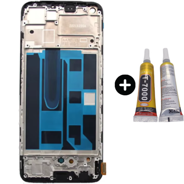 Realme 8 Pro Uyumlu  OLED Lcd Ekran Dokunmatik + B7000 - Image 1