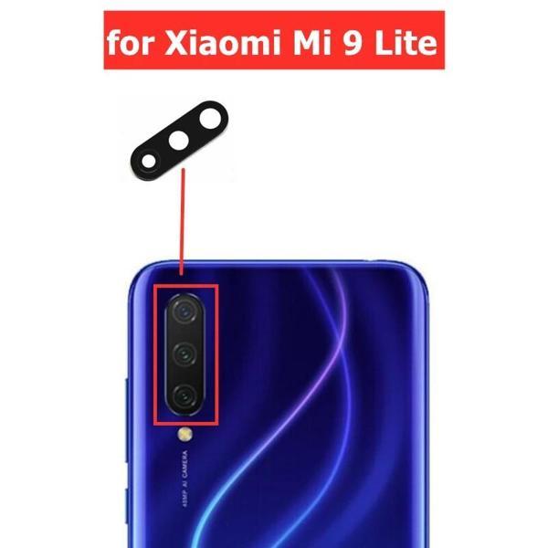 Xiaomi Mi 9 Lite Arka Kamera Camı (Çıtasız Sadece Cam) - Image 1