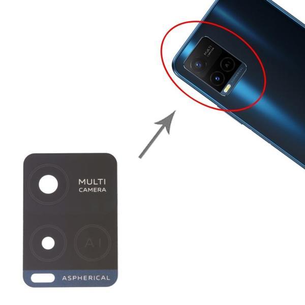 Vivo Y33T Arka Kamera Camı Lensi (Çıtasız Sadece Cam) - Image 1