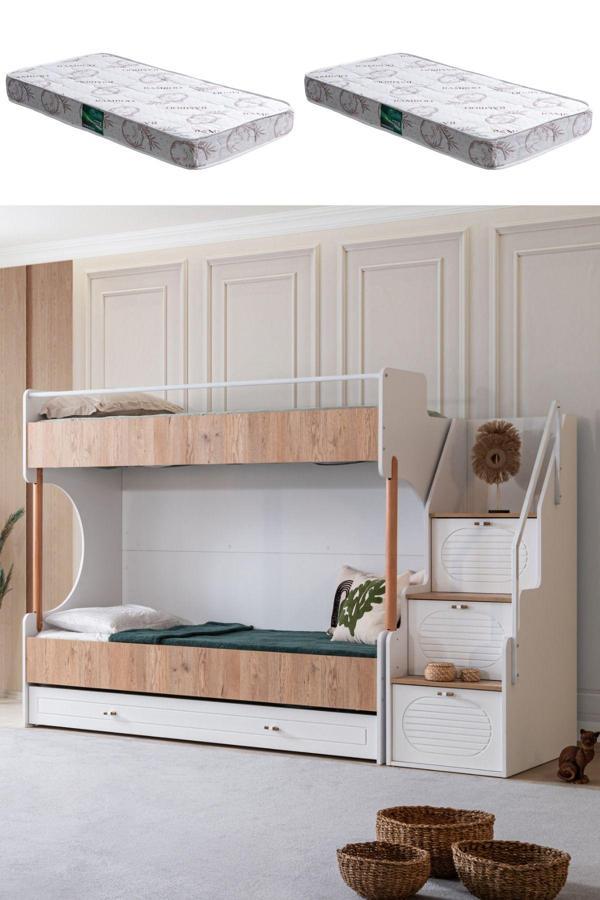 Ranza, Vita Bohem Yavrulu Ceviz Ranza + 2 Adet Comfort Yatak - Image 1