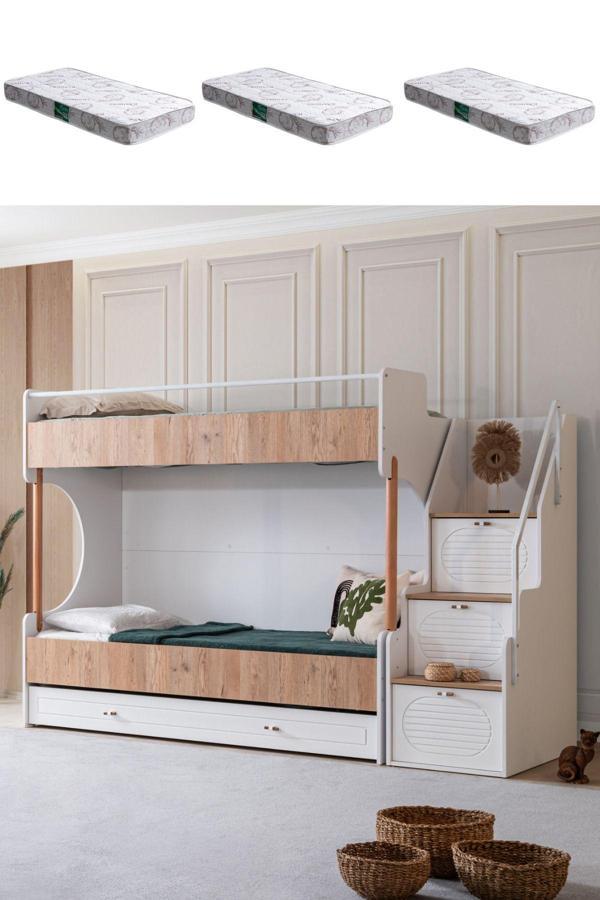 Ranza, Vita Bohem Yavrulu Ceviz Ranza + 3 Adet Comfort Yatak - Image 1