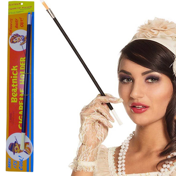 Uzun  Ağızlık 70li 80li 90lı Yıllar Retro Parti 30 Cm - Image 1