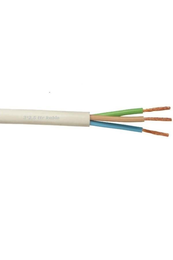 Acr 3X2,5 Ttr Çok Telli Kablo 1 Kalite (20 Metre Satışımız)==== Kargo Bedava=== - Image 1