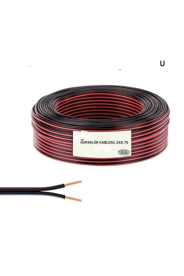 Mc Merlin 2X0.75Mm2 Cca Yassı Kordon Kablo 100 Metre - Image 1