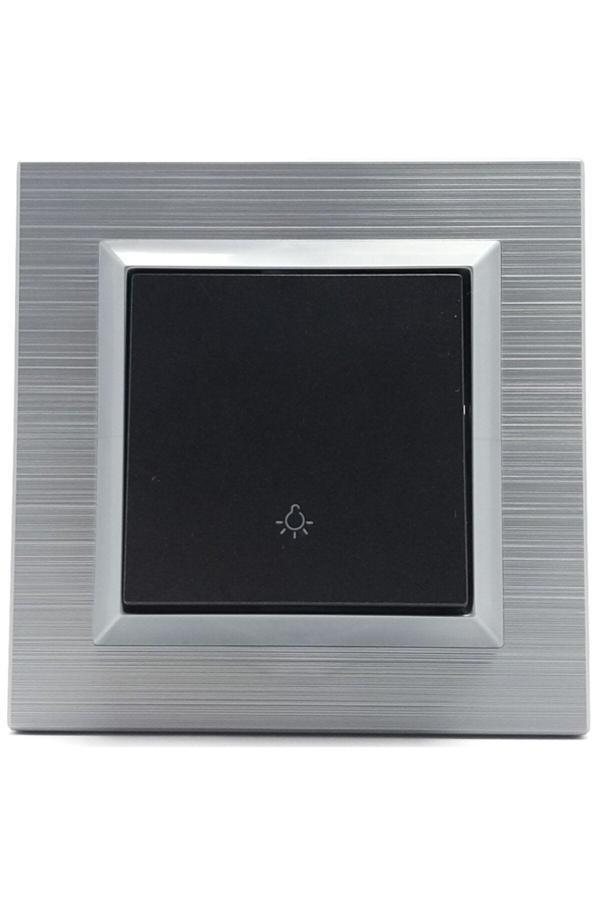 Ovivo Quantum Gümüş Light Anahtar - Image 1