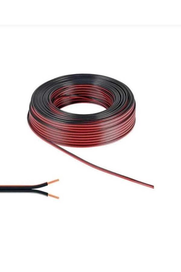 Oem 100M Metre 2*0.75Mm Kordon Kablo Elektrik Ve Hoparlör Kablosu - Image 1
