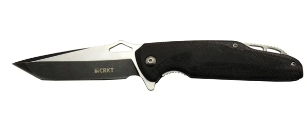 Crkt Predator 706 Cbk Siyah Kamp / Outdoor Çakı 21cm - Yarı Otomatik, Kemerlikli, Kutulu - Image 1