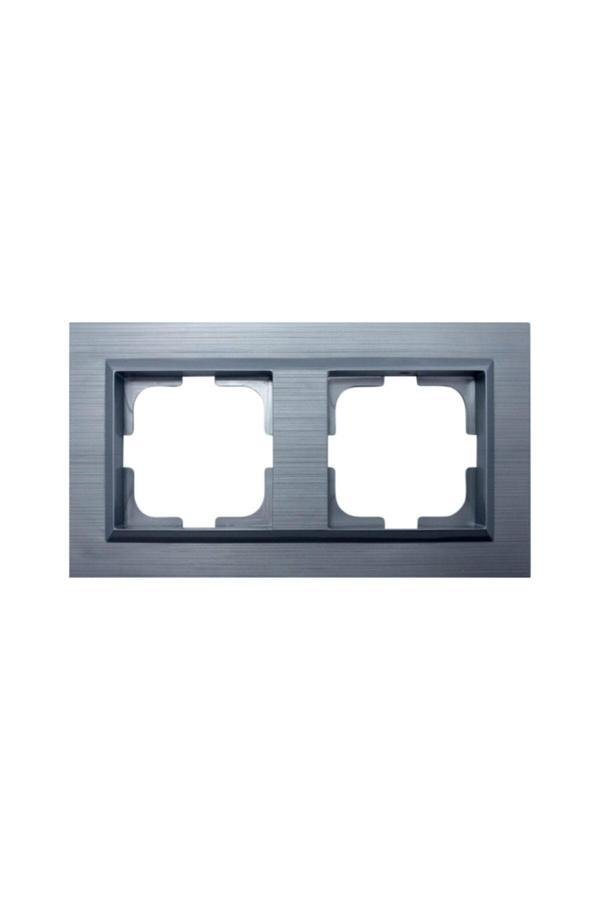 Ovivo Seldur Quantum Gümüş Ikili Çerçeve - Image 1