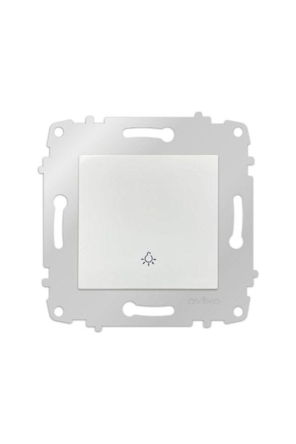 Tenda Ovivo Mina Beyaz Zil Anahtarı Light Çerçevesizdir - Image 1