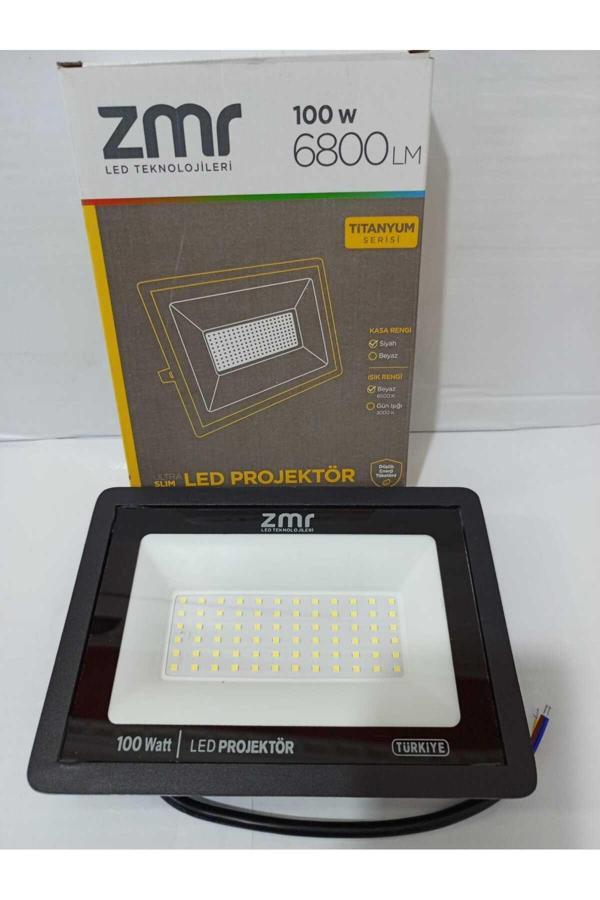 Zmr 100W Led Projöktör,Siyah Kasa Beyaz Işık 100W Led Projöktör,Zmr 100W Led Projöktör - Image 1