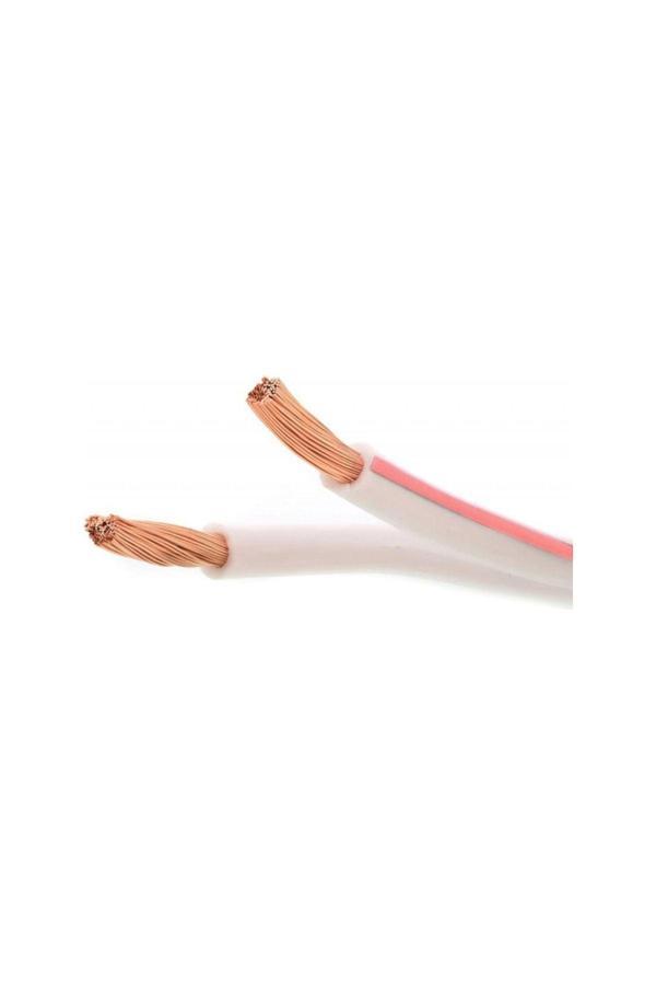 Kars Beyaz Kordon 2X0,75 Kablo Beyaz 1 Metre - Image 1