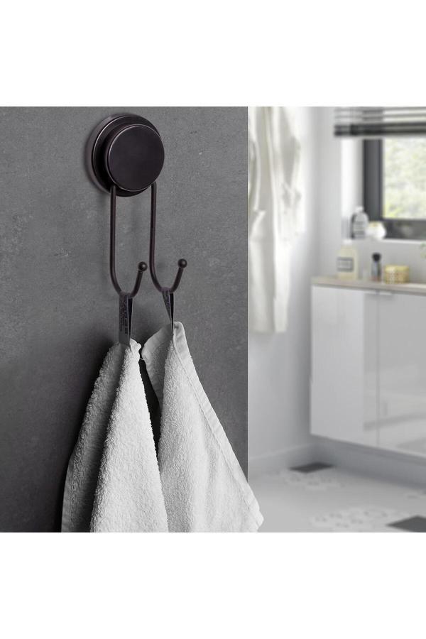 Okyanus Home Magic Fix Sihirli Yapışkan Siyah Ikili Askı - Image 1