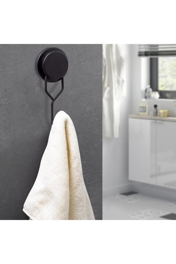 Okyanus Home Magic Fix Sihirli Yapışkan Siyah Tekli Askı - Image 1