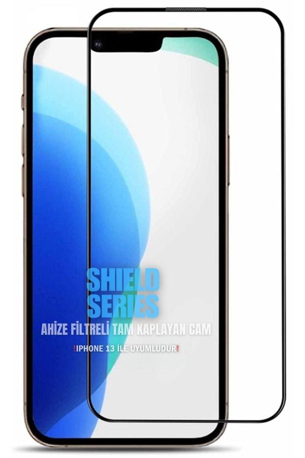Evax İphone 13 İle Uyumlu 6D Tam Kaplayan 9H Temperli Esd Anti-Statik Hd+ Cam Ekran Koruyucu - Image 1