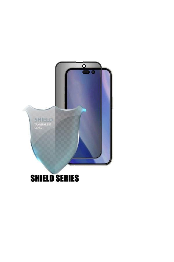 Evax (Shıeld Hayalet) İphone 16 Plus Uyumlu Hayalet 6D Tam Kaplayan Temperli Cam Ekran Koruyucu - Image 1