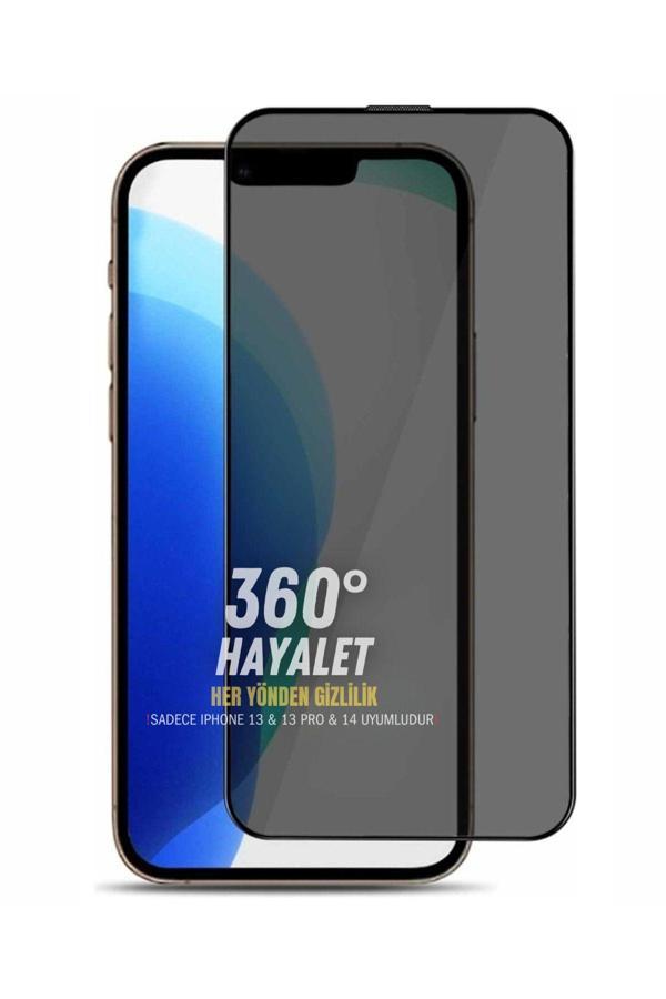Evax (360° Hayalet) İphone 13 Uyumlu 360° 4 Yönden Görünmez Hayalet Esd Tam Kaplayan Cam Ekran Koruyucu - Image 1