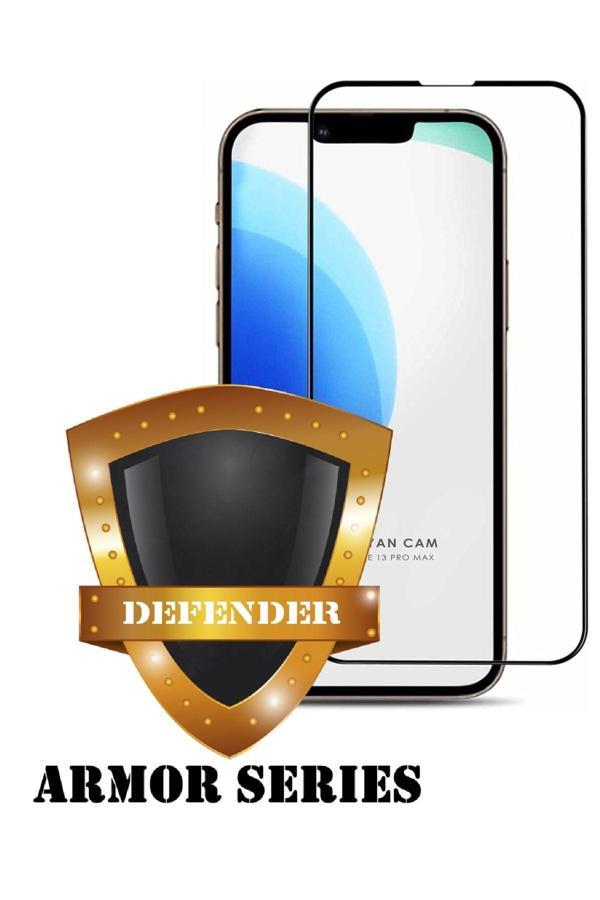 Evax (Armor Tam) Iphone 13 Pro Max / 14 Plus Uyumlu Hizalama Aparatl Tam Kaplayan Ekran Koruyucu - Image 1