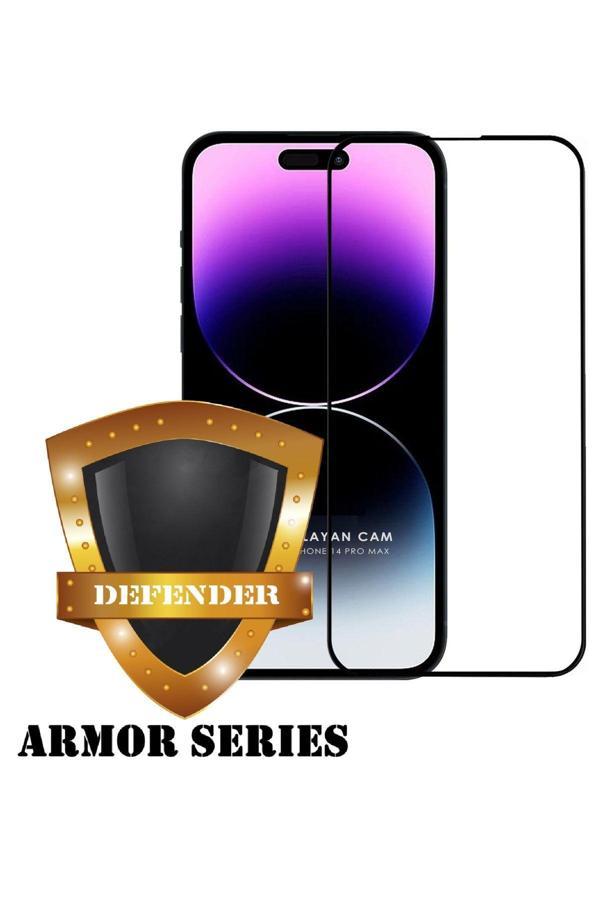 Evax (Armor Tam) Iphone 14 Pro Max Uyumlu Hizalama Aparatlı Armor Tam Kaplayan Ekran Koruyucu - Image 1