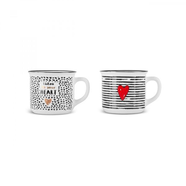 Karaca Love 2'li Çay Fincanı 180 Ml - Image 1