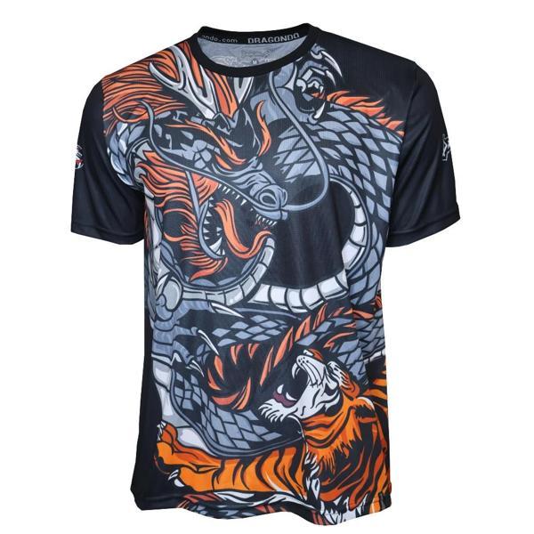 DragonDo TX8596 Muaythai Tişört Dijital Baskılı Muay Thai Tişörtü - Image 1