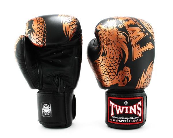Twins FBGVL3-49CP Dragon Boks Eldiveni Muay Thai Eldiveni - Image 1