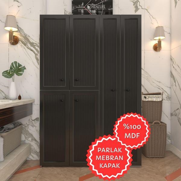 Kenzlife membran çamaşır kurutma makinesi dolabı yaromira syhbyz pencere 180*120*64 mebran kapak MDF gövde - Image 1