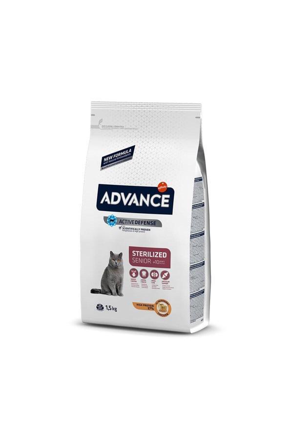 sterilised senior 1,5kg +10 yaş kedi maması ileri yaş ve kısır kediler için ageing - Image 1