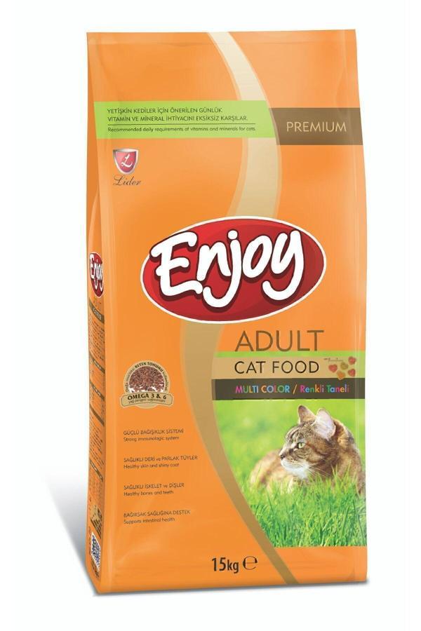 Chicken Tavuklu Adult Yetişkin Multi Color Çok Renkli Kedi Maması 15kg - Image 1