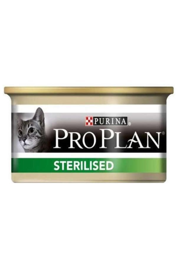 Pro Plan Sterilised Ton Ve Somonlu Kısırlaştırılmış Kedi Konservesi 85 Gr.x 24 Adet - Image 1
